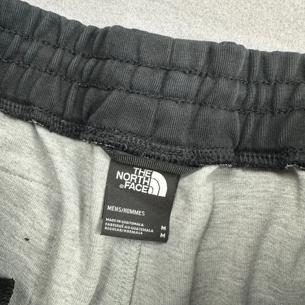 The North Face Mens Joggers Grey Black Colorblock Sweatpants A7UQ1 Size Medium